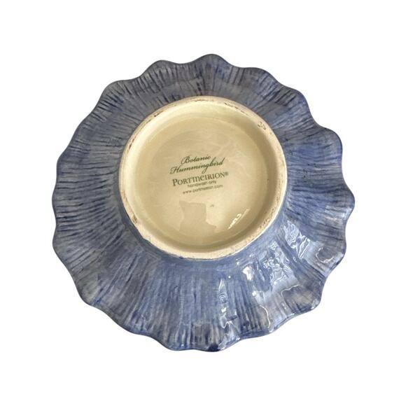 Portmeirion Botanical Hummingbird Morning Glory Shaped Bowl - Picture 7 of 9